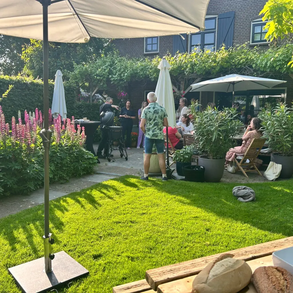 Barbecue workshop op locatie tuin