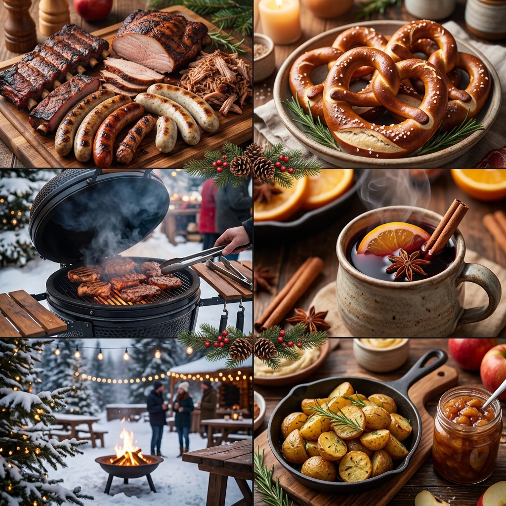 Winter bbq catering